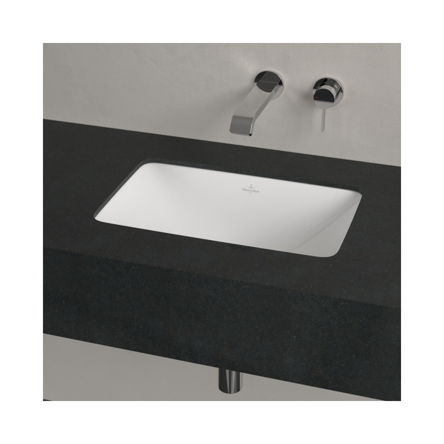 Villeroy & Boch 4A560101 - Zápustné umyvadlo LOOP&FRIENDS 45x28 cm keramika/bílá