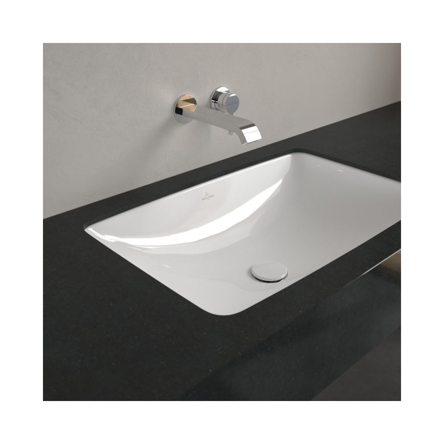 Villeroy & Boch 4A580001 - Zápustné umyvadlo LOOP&FRIENDS 61,5x38 cm keramika/bílá