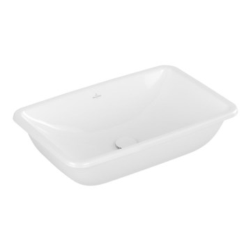 Villeroy & Boch 4A580101 - Zápustné umyvadlo LOOP&FRIENDS 61,5x38 cm keramika/bílá