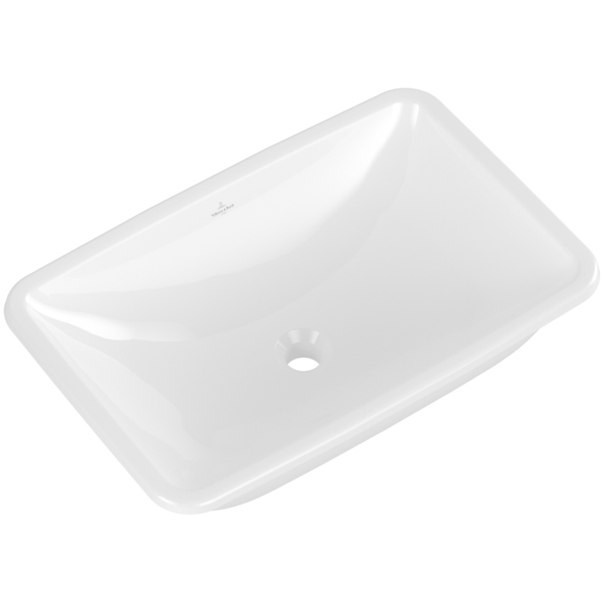 Villeroy & Boch 4A580101 - Zápustné umyvadlo LOOP&FRIENDS 61,5x38 cm keramika/bílá
