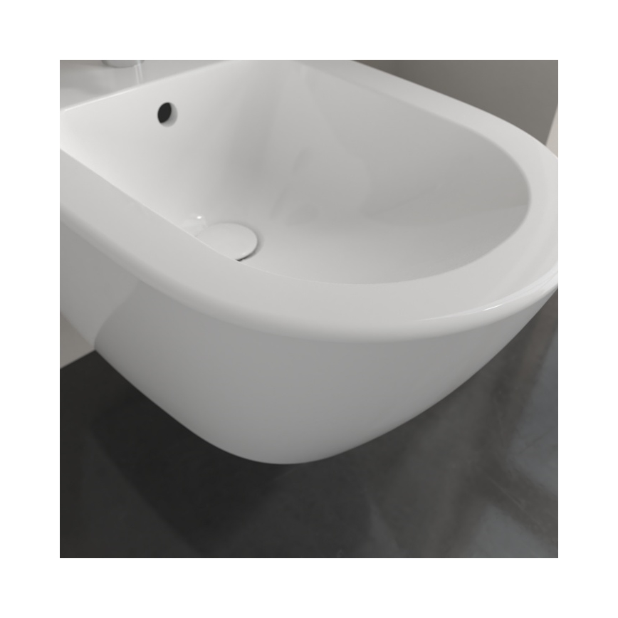 Villeroy & Boch 54000001 - Závěsný bidet SUBWAY 2.0 37x56 cm keramika/bílá