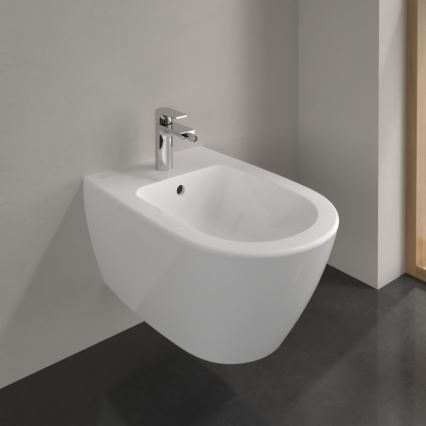 Villeroy & Boch 540000R1 - Závěsný bidet SUBWAY 2.0 37x56,5 cm keramika/bílá