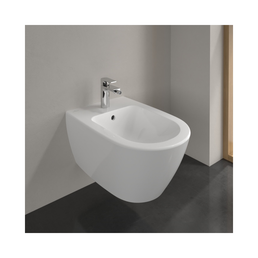 Villeroy & Boch 540000R1 - Závěsný bidet SUBWAY 2.0 37x56,5 cm keramika/bílá