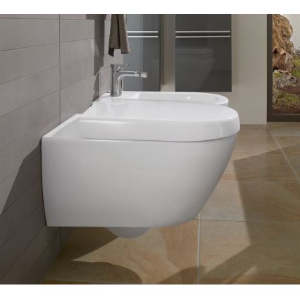 Villeroy & Boch 540000R1 - Závěsný bidet SUBWAY 2.0 37x56,5 cm keramika/bílá