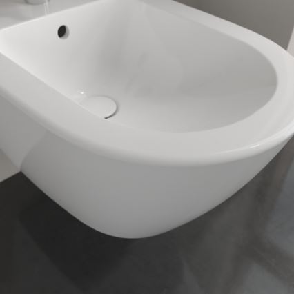 Villeroy & Boch 540000R1 - Závěsný bidet SUBWAY 2.0 37x56,5 cm keramika/bílá