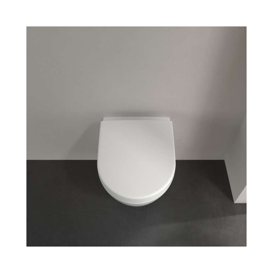 Villeroy & Boch 5606R0R1 - Závěsné WC SUBWAY 2.0 keramika/bílá