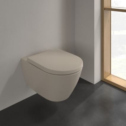 Villeroy & Boch 5614R0AM - Závěsné WC SUBWAY 2.0 keramika/béžová