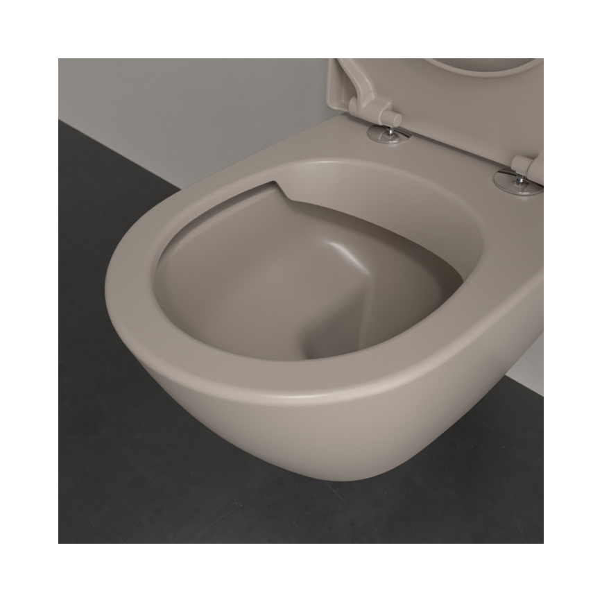 Villeroy & Boch 5614R0AM - Závěsné WC SUBWAY 2.0 keramika/béžová