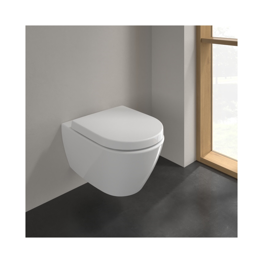 Villeroy & Boch 5614R0R1 - Závěsné WC SUBWAY 2.0 keramika/bílá