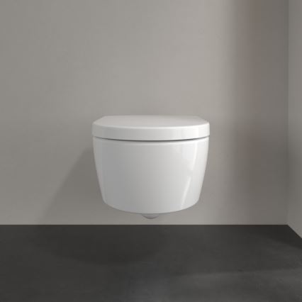 Villeroy & Boch 5656HRR1 - Závěsné WC s prkénkem SoftClose AVENTO keramika/bílá