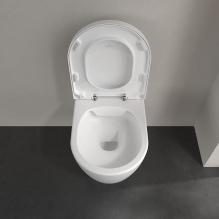 Villeroy & Boch 5656HRR1 - Závěsné WC s prkénkem SoftClose AVENTO keramika/bílá
