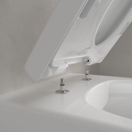 Villeroy & Boch 5656HRR1 - Závěsné WC s prkénkem SoftClose AVENTO keramika/bílá