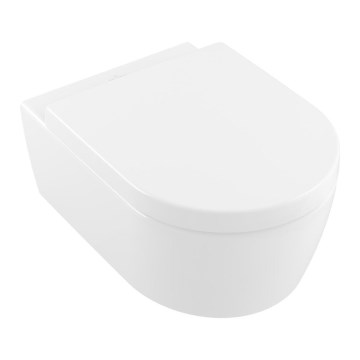 Villeroy & Boch 5656HRRW - Závěsné WC s prkénkem SoftClose AVENTO keramika/bílá