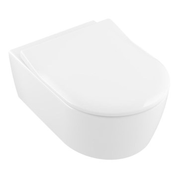 Villeroy & Boch 5656RS01 - Závěsné WC s prkénkem SoftClose AVENTO keramika/bílá