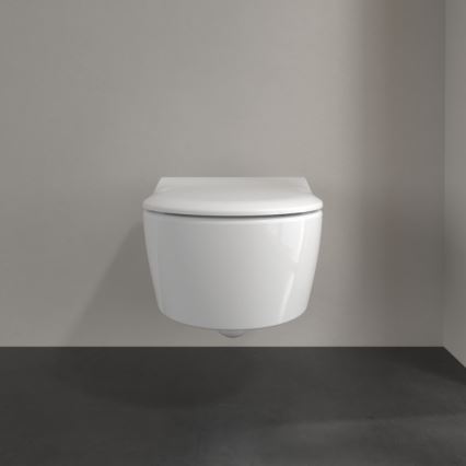 Villeroy & Boch 5656RS01 - Závěsné WC s prkénkem SoftClose AVENTO keramika/bílá