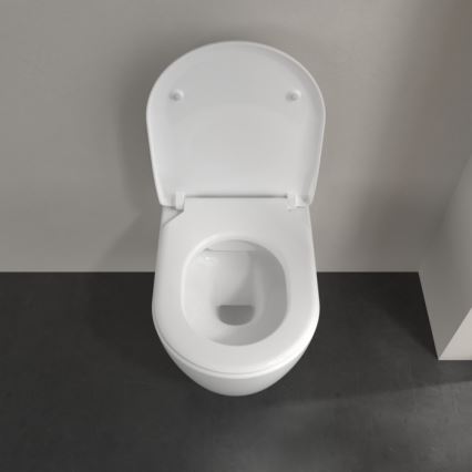 Villeroy & Boch 5656RS01 - Závěsné WC s prkénkem SoftClose AVENTO keramika/bílá