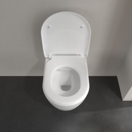 Villeroy & Boch 5656RSR1 - Závěsné WC s prkénkem SoftClose AVENTO keramika/bílá