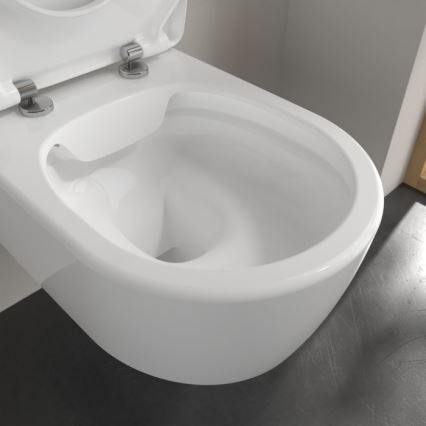Villeroy & Boch 5656RSR1 - Závěsné WC s prkénkem SoftClose AVENTO keramika/bílá