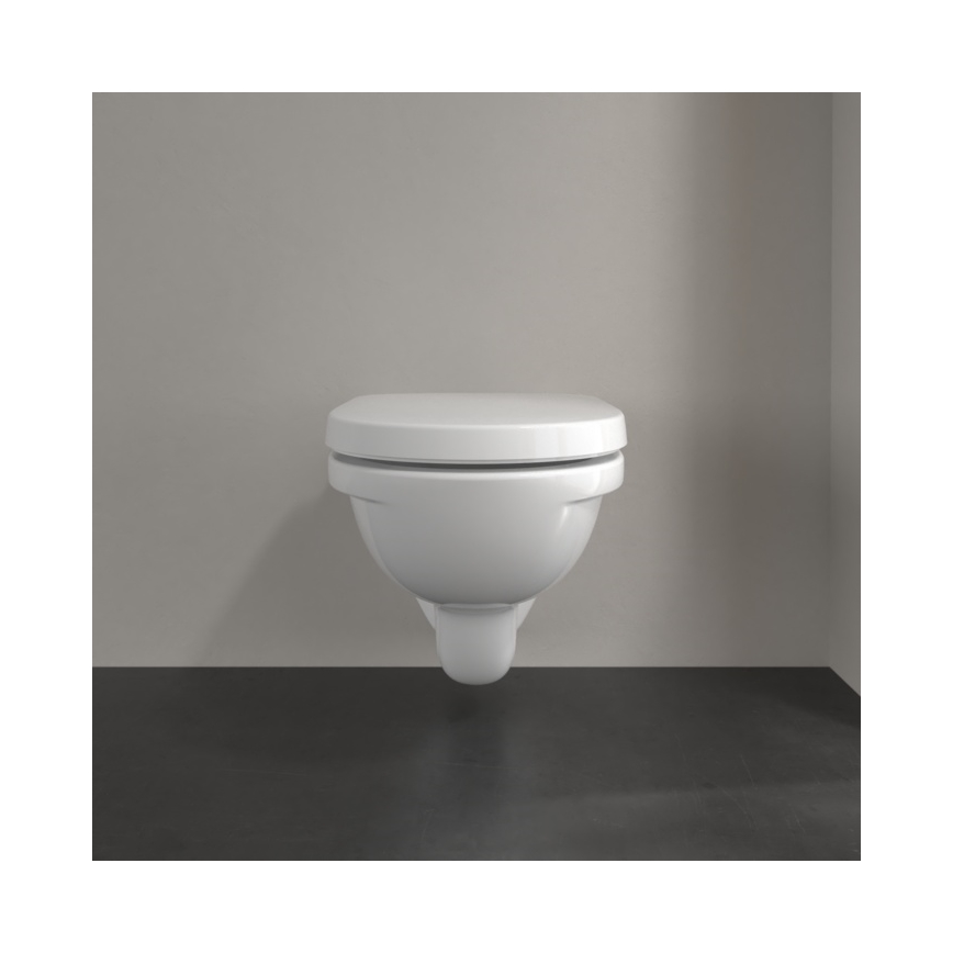 Villeroy & Boch 5660H101 - Závěsné WC s prkénkem O.NOVO keramika/bílá