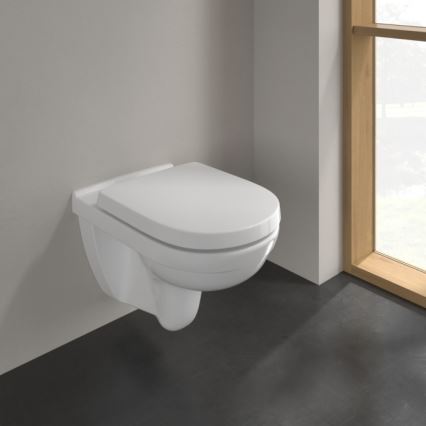 Villeroy & Boch 5660HR01 - Závěsné WC s prkénkem SoftClose O.NOVO keramika/bílá