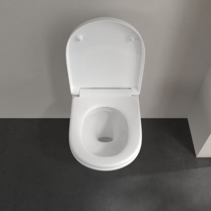 Villeroy & Boch 5660HR01 - Závěsné WC s prkénkem SoftClose O.NOVO keramika/bílá