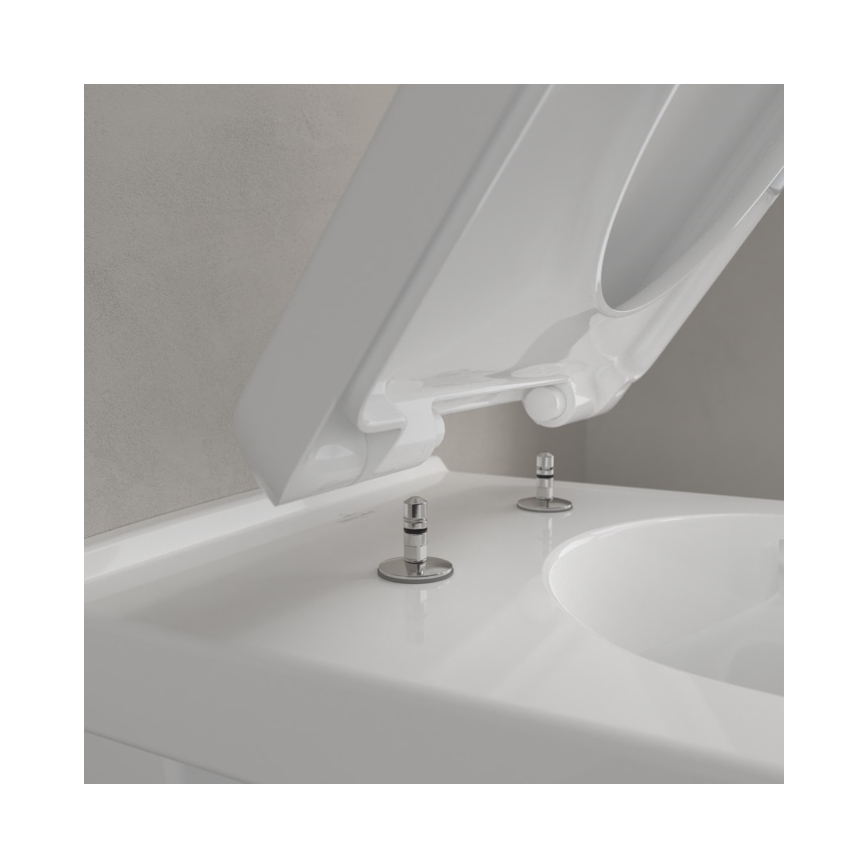 Villeroy & Boch 5660HR01 - Závěsné WC s prkénkem SoftClose O.NOVO keramika/bílá
