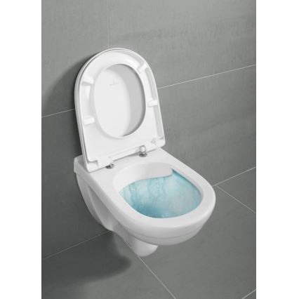 Villeroy & Boch 5660HR01 - Závěsné WC s prkénkem SoftClose O.NOVO keramika/bílá