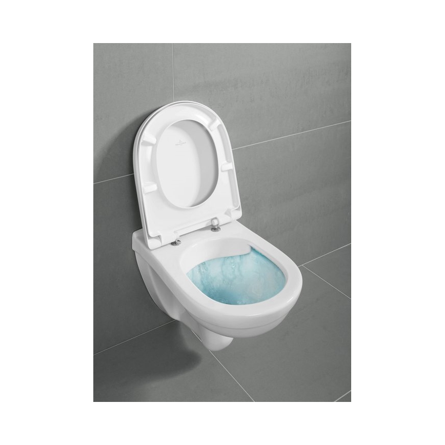 Villeroy & Boch 5660HR01 - Závěsné WC s prkénkem SoftClose O.NOVO keramika/bílá