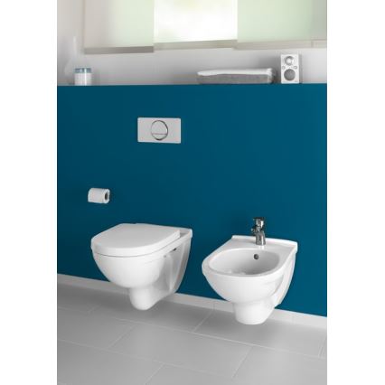 Villeroy & Boch 5660HR01 - Závěsné WC s prkénkem SoftClose O.NOVO keramika/bílá