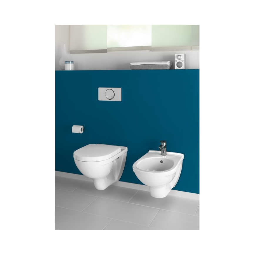 Villeroy & Boch 5660HR01 - Závěsné WC s prkénkem SoftClose O.NOVO keramika/bílá