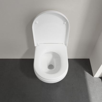 Villeroy & Boch 5684HR01 - Závěsné WC s prkénkem SoftClose ARCHITECTURA keramika/bílá
