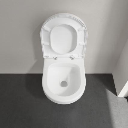 Villeroy & Boch 5684HR01 - Závěsné WC s prkénkem SoftClose ARCHITECTURA keramika/bílá