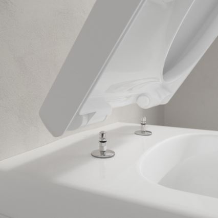 Villeroy & Boch 5684HRR1 - Závěsné WC s prkénkem SoftClose ARCHITECTURA keramika/bílá