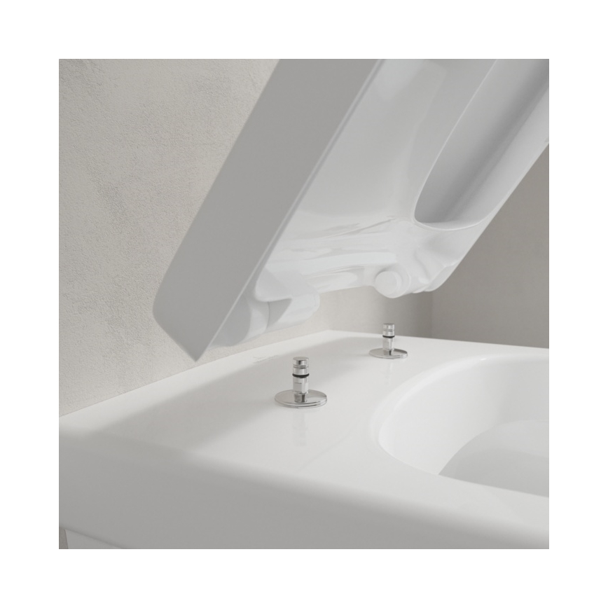Villeroy & Boch 5685HR01 - Závěsné WC s prkénkem SoftClose ARCHITECTURA keramika/bílá