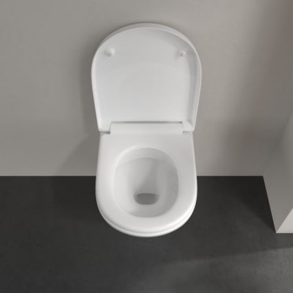 Villeroy & Boch 5688HR01 - Závěsné WC s prkénkem SoftClose O.NOVO keramika/bílá
