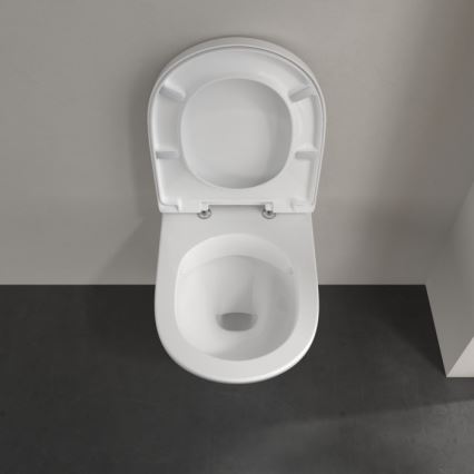 Villeroy & Boch 5688HR01 - Závěsné WC s prkénkem SoftClose O.NOVO keramika/bílá