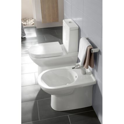 Villeroy & Boch 5788S101 - Splachovací kombi WC nádrž O.NOVO zadní/boční přívod bílá