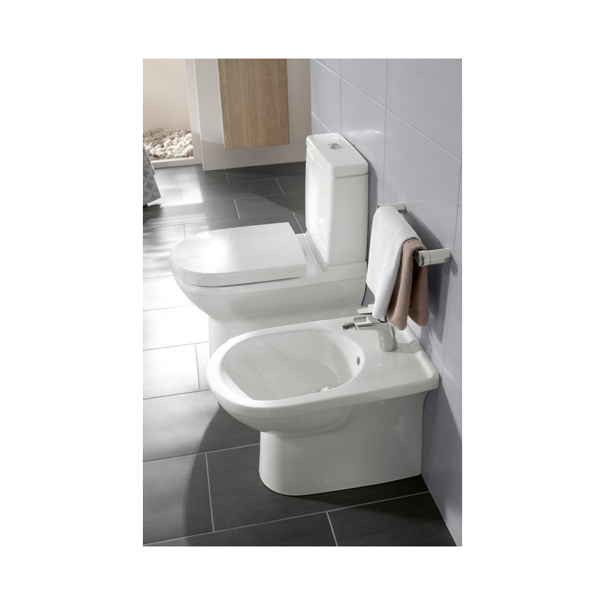Villeroy & Boch 5788S101 - Splachovací kombi WC nádrž O.NOVO zadní/boční přívod bílá