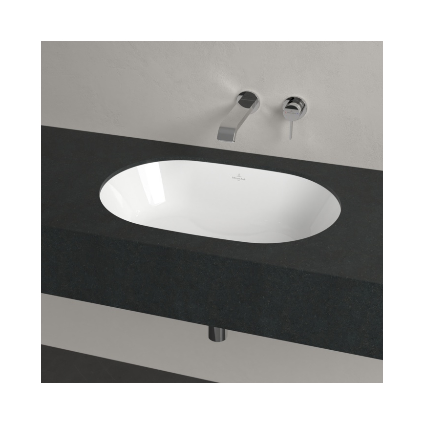 Villeroy & Boch 5A766001 - Zápustné umyvadlo ARCHITECTURA 57x37,5 cm keramika/bílá