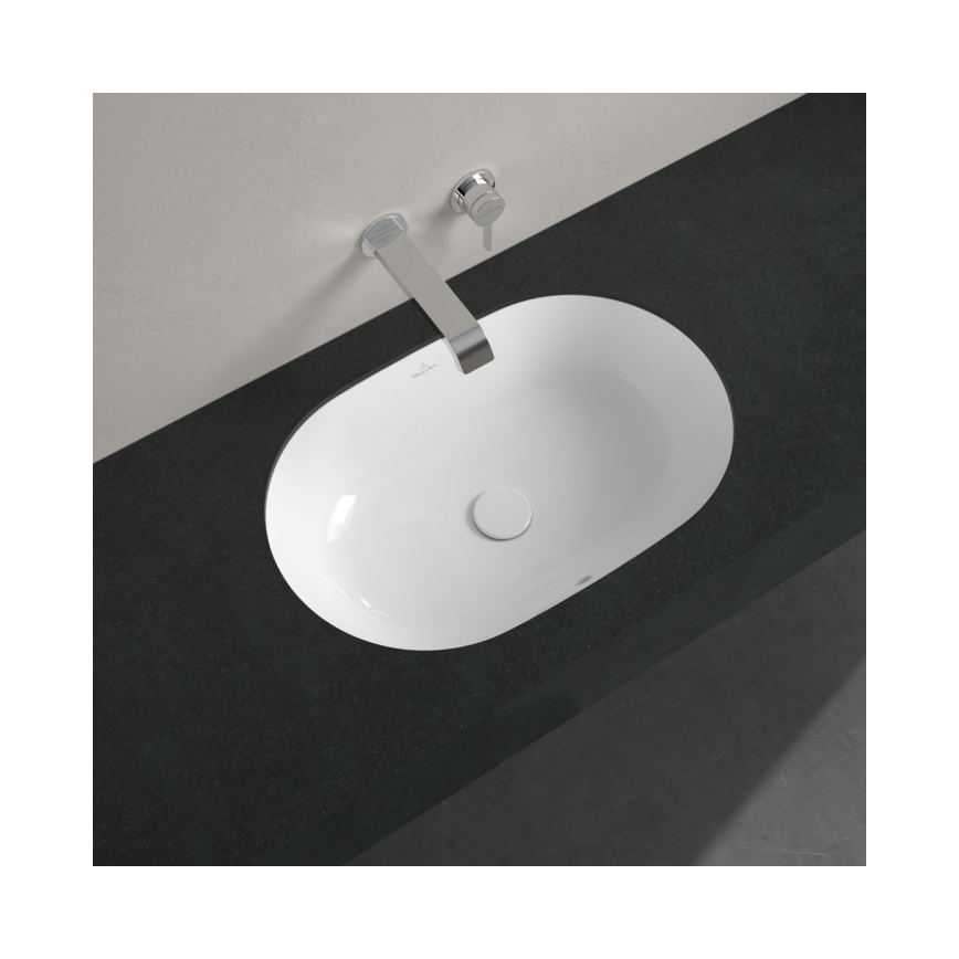 Villeroy & Boch 5A766001 - Zápustné umyvadlo ARCHITECTURA 57x37,5 cm keramika/bílá