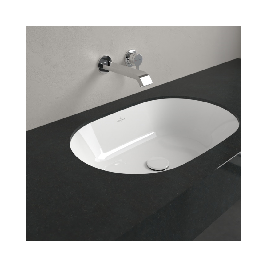 Villeroy & Boch 5A766001 - Zápustné umyvadlo ARCHITECTURA 57x37,5 cm keramika/bílá
