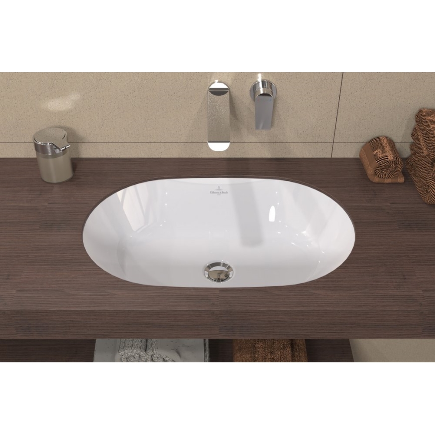 Villeroy & Boch 5A766001 - Zápustné umyvadlo ARCHITECTURA 57x37,5 cm keramika/bílá