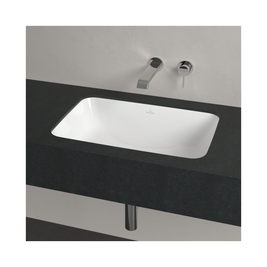 Villeroy & Boch 5A776001 - Zápustné umyvadlo ARCHITECTURA 57x37 keramika/bílá