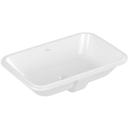 Villeroy & Boch 5A776001 - Zápustné umyvadlo ARCHITECTURA 57x37 keramika/bílá