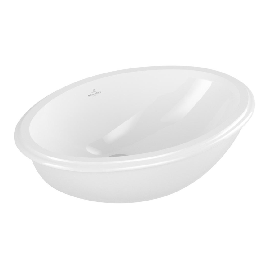 Villeroy & Boch 61470001 - Zápustné umyvadlo EVANA 50x35 cm keramika/bílá