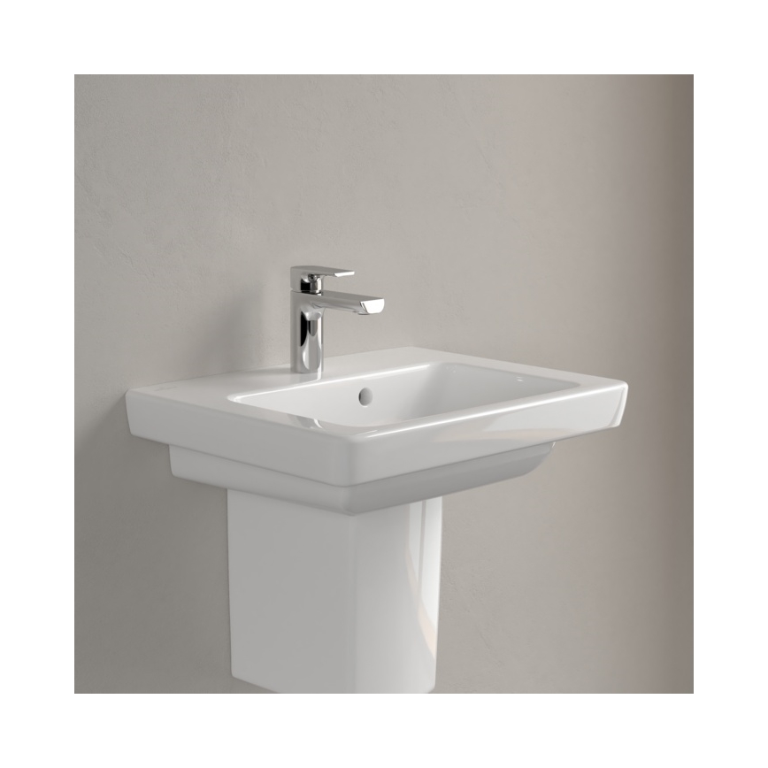 Villeroy & Boch 73155001 - Závěsné umyvadlo SUBWAY 2.0 50x40 cm keramika/bílá