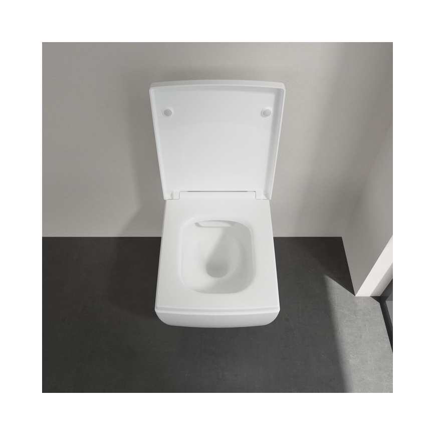 Villeroy & Boch 8M24S101 - Záchodové prkénko SoftClose MEMENTO 2.0 bílá