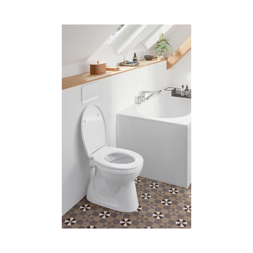 Villeroy & Boch 8M43S101 - Záchodové prkénko SoftClose O.NOVO bílá