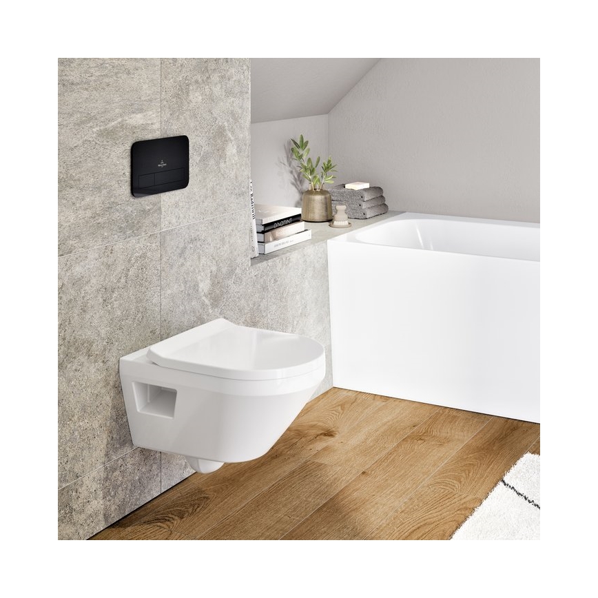 Villeroy & Boch 8M70S101 - Záchodové prkénko ARCHITECTURA SoftClose bílá