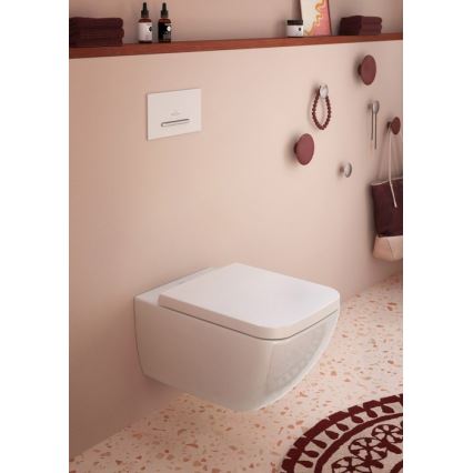 Villeroy & Boch 92216168 - Splachovací tlačítko VICONNECT bílá/lesklý chrom
